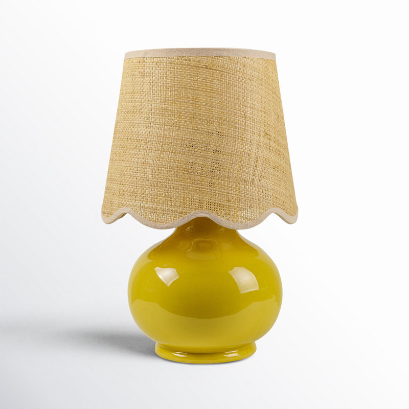 Birch Lane™ Momsen Scallop Shade Lamp & Reviews | Wayfair